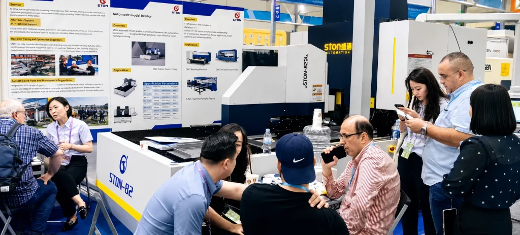 STON to Showcase Intelligent Sheet Metal Processing Equipment at Canton Fair 2025