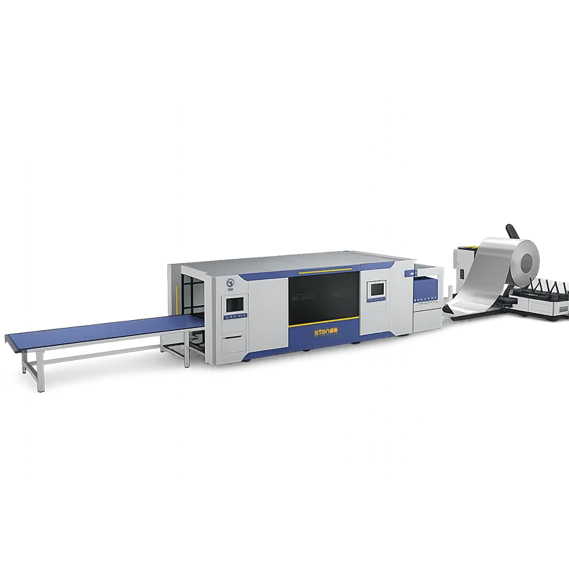 Uncoiling Leveling Laser Cutting Production Line - detail view 32