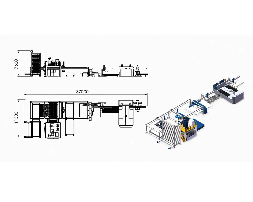 STON CNC Automatic Production Line catalog - turnkey installation commissioning