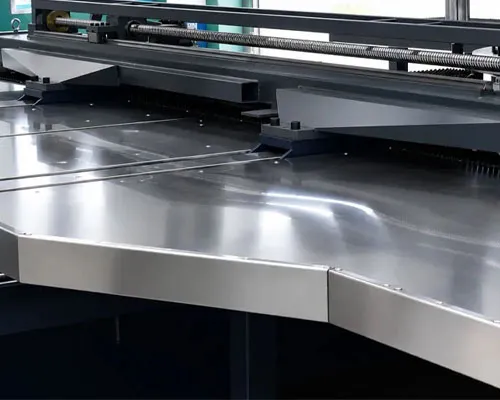 STON CNC Turret Punching Press catalog - stainless steel edged composite tabletop