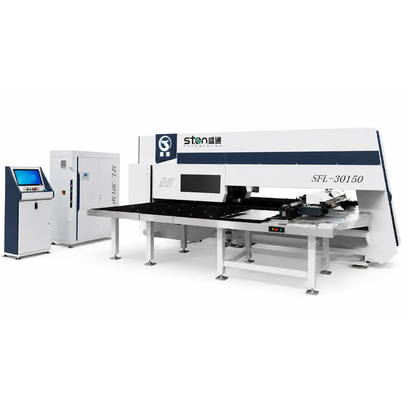 Catálogo de máquinas combinadas de punzonado CNC y corte por láser de STON - máquina combinada de punzonado y corte por láser
