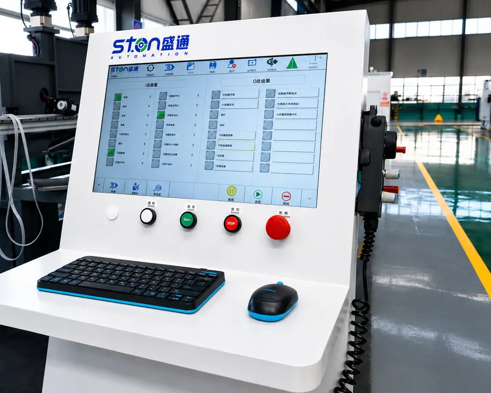 STON CNC Flexible Edge Bending Machine catalog - axis servo control