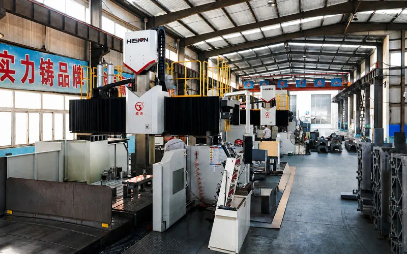 STON CNC sheet metal equipment factory - rough processing workshop