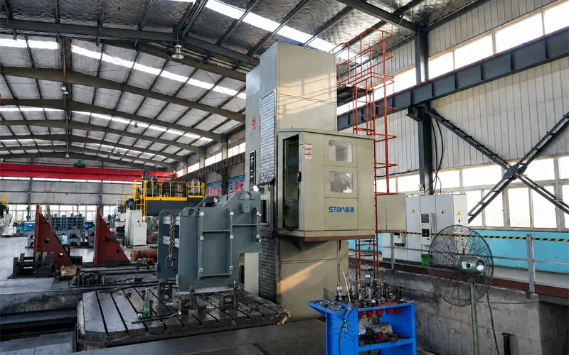 STON CNC sheet metal equipment factory - heavy machining workshop