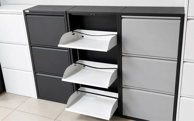 Línea de producción de desenrollado, nivelación, corte con láser, doblado y punzonado - muebles de metal
