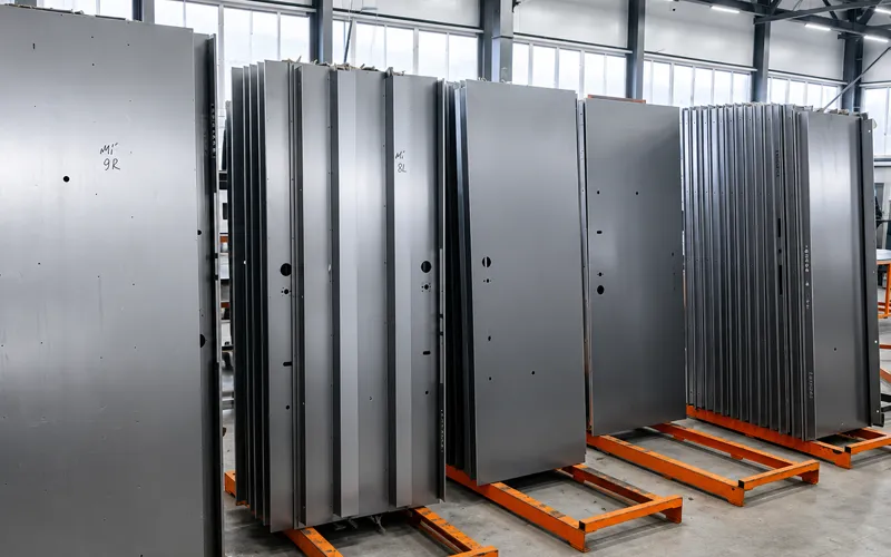 Punzonadora mecánica de torreta CNC - puerta