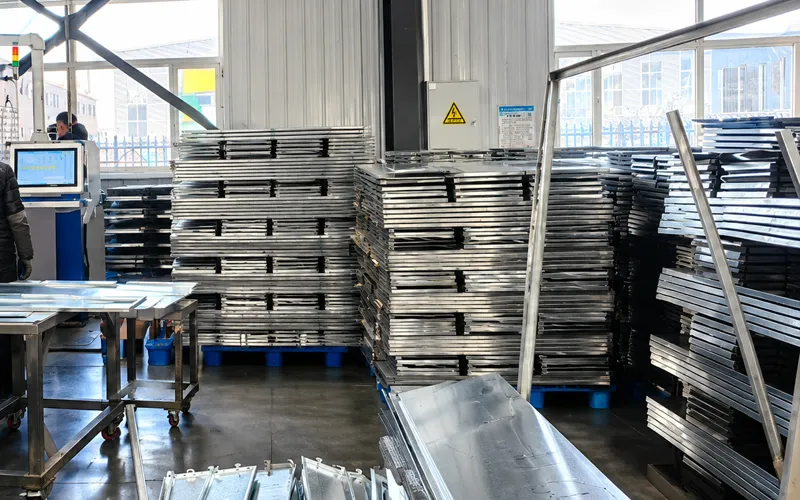 Máquina de corte por láser de doble plataforma - estante para mercancías