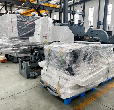 STON CNC equipment packaging and shipping - baozhuang