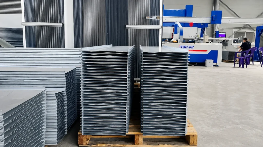 2800mm Panel Bender with Loading & Unloading Robot for Decorative Curtain Wall Production in Korea 3 2800mm Panel Bender (1)