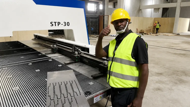 All Servo CNC Turret Punching Machine for Electrical Accessories Manufacturing in Kenya
