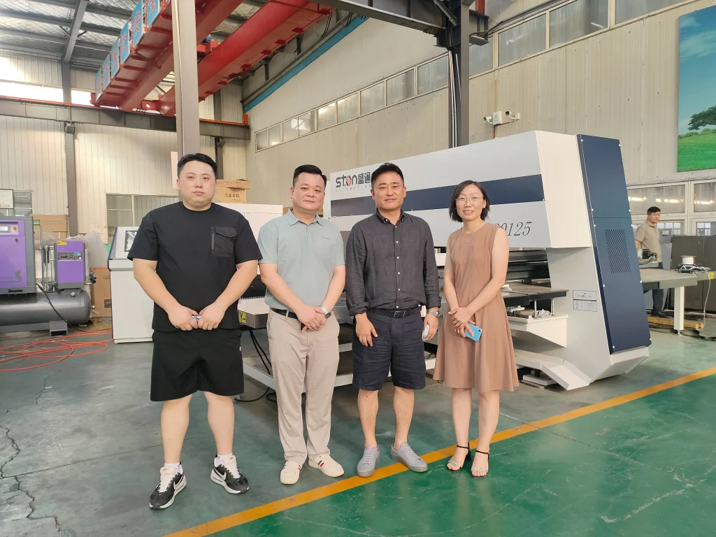 Punching Combined Laser Machine for Chassis and Cabinet Manufacturing in Korea 1 Punching Combined Laser Machine