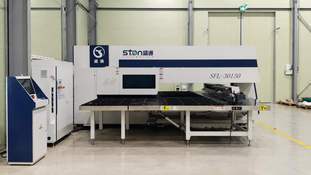 Punching Combined Laser Machine for Chassis and Cabinet Manufacturing in Korea 2 Punching Combined Laser Machine