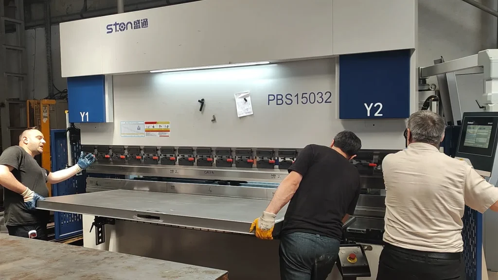 CNC Panel Bender and Press Brake for a Door Manufacturer in Turkey 2 CNC Panel Bender and Press Brake for a Door Manufacturer in Turkey